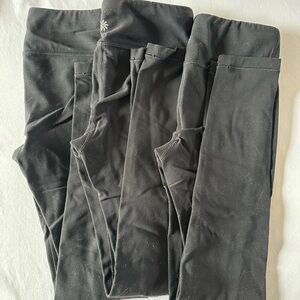 Athleta Kids Charcoal Leggings